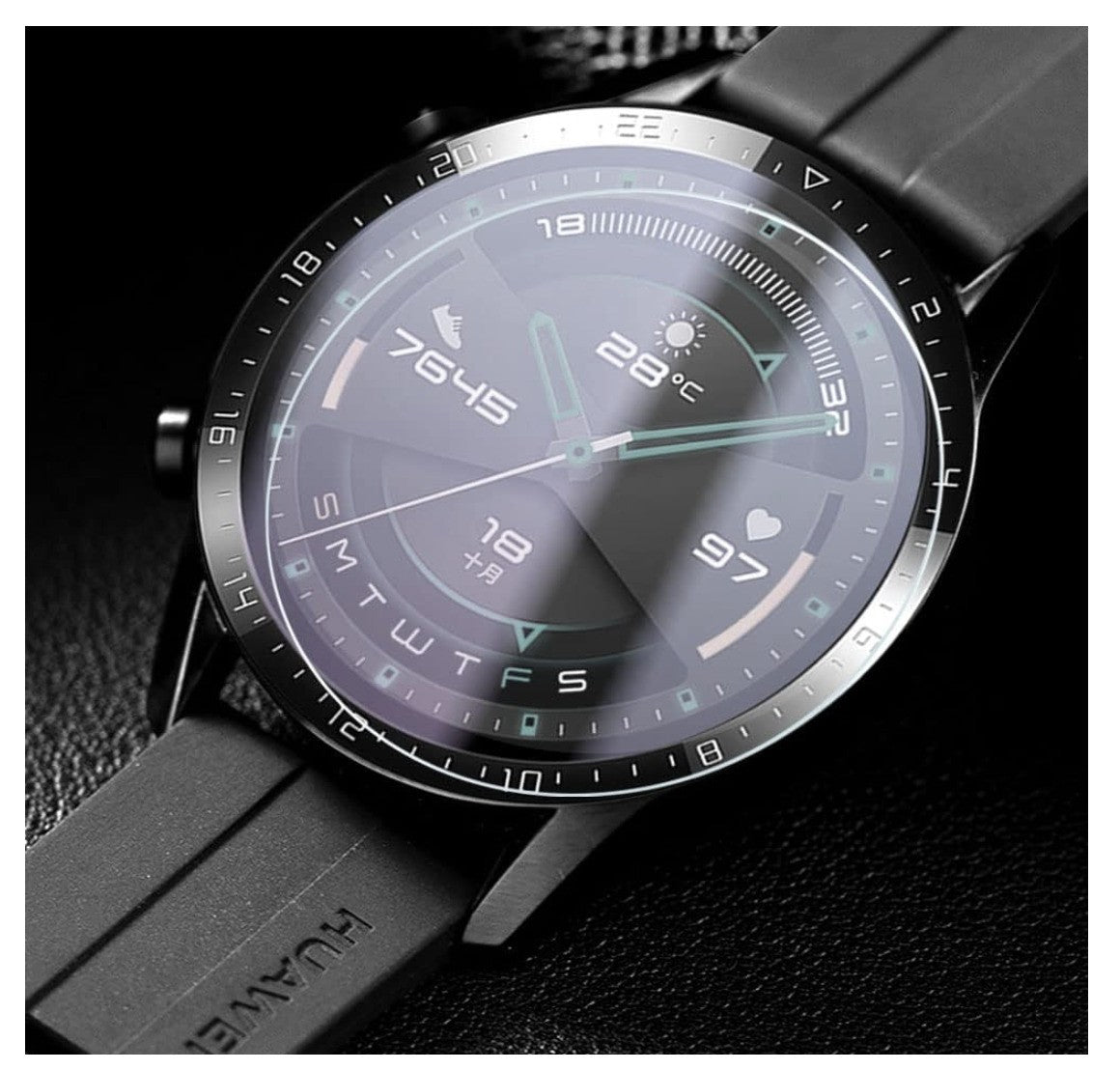 Vaxson 3× Schutzglas für Smartwatch KW40 – 9H Panzerfolie – Display Schutzfolie