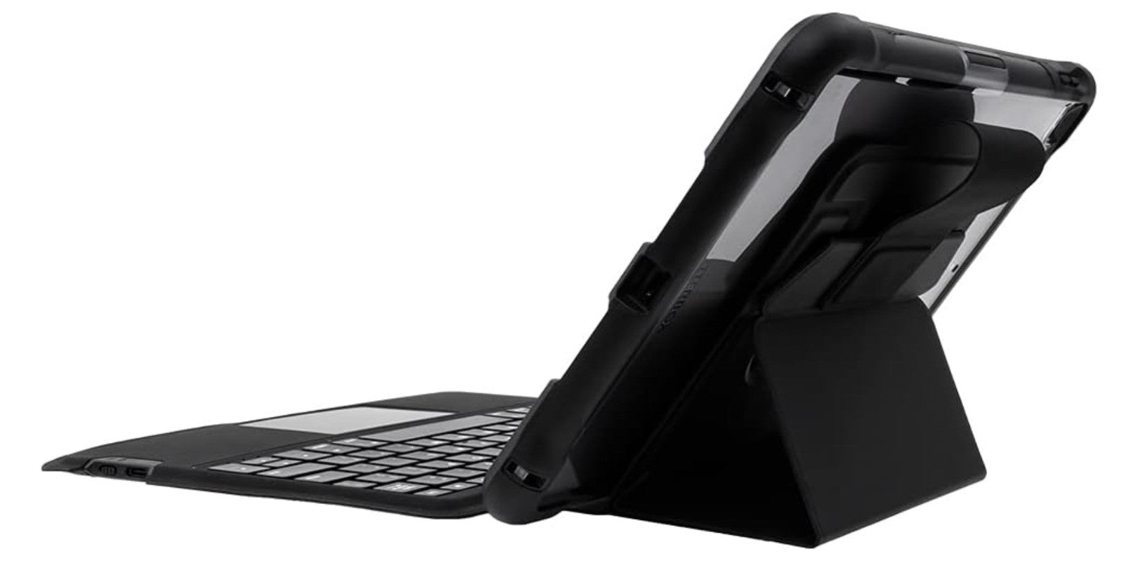 OtterBox – UnlimitED Keyboard Hülle, iPad 10.2, Tastatur Case, Schwarz, robust