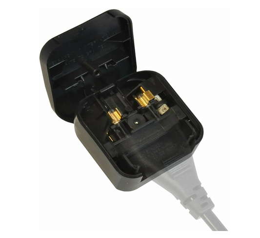 Mr. Gadget EU auf UK Reiseadapter 2 Pol zu 3 Pin Fused Netzstecker Adapter 5A
