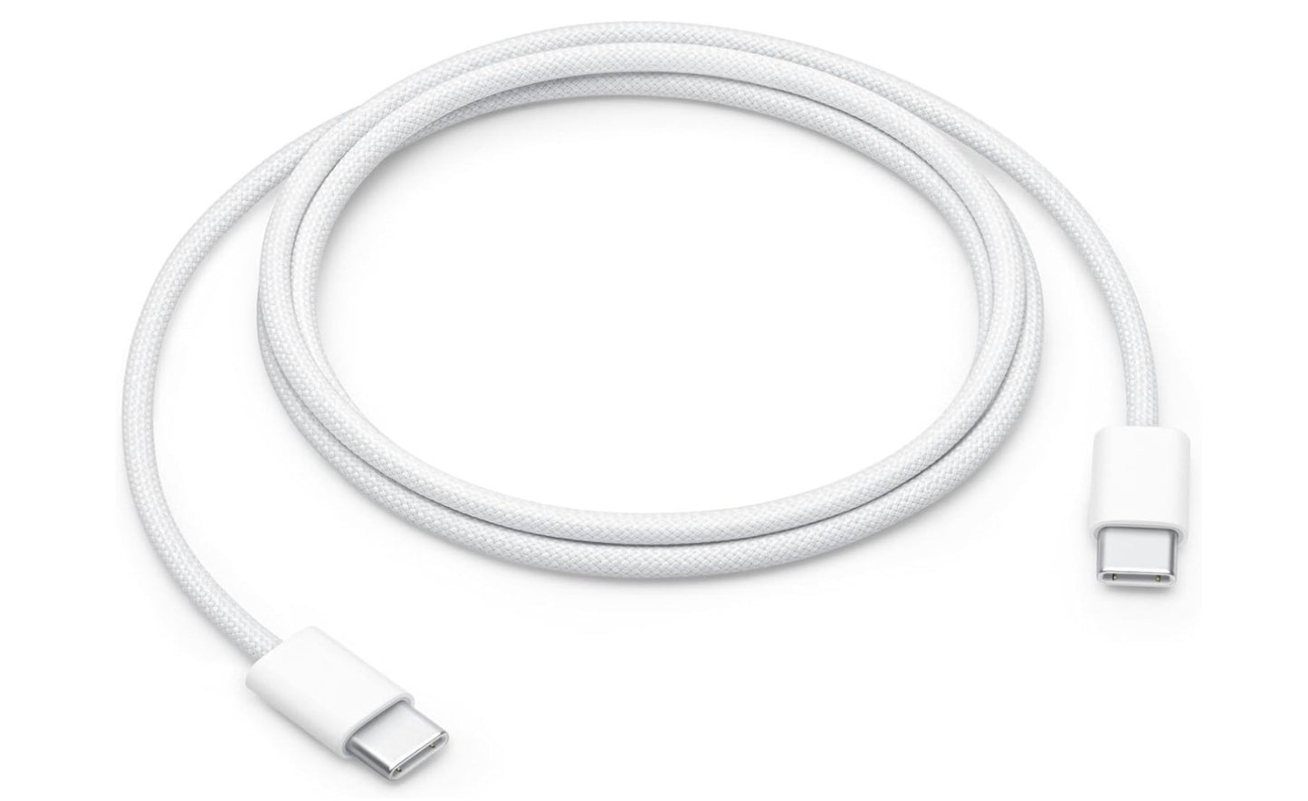 Apple – USB-C Ladekabel 60W 1m, Schnellladen, Typ-C, Datenkabel weiß robust