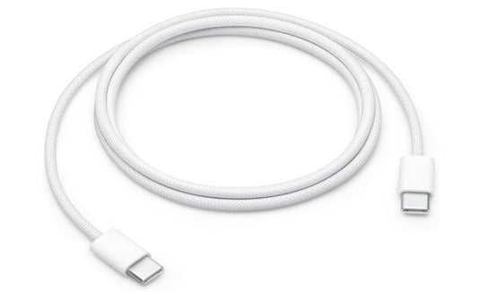 Apple – USB-C Ladekabel 60W 1m, Schnellladen, Typ-C, Datenkabel weiß robust