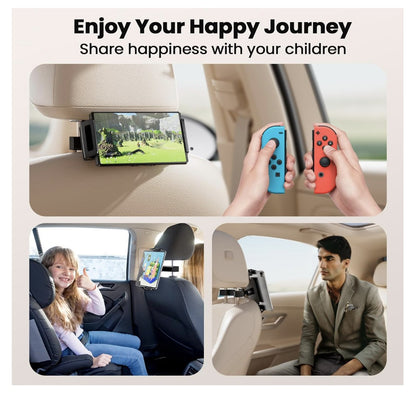 NEUTYPECHIC – Tablet Halterung Auto, 360° drehbar, iPad KFZ Halter 4–12,9 Zoll