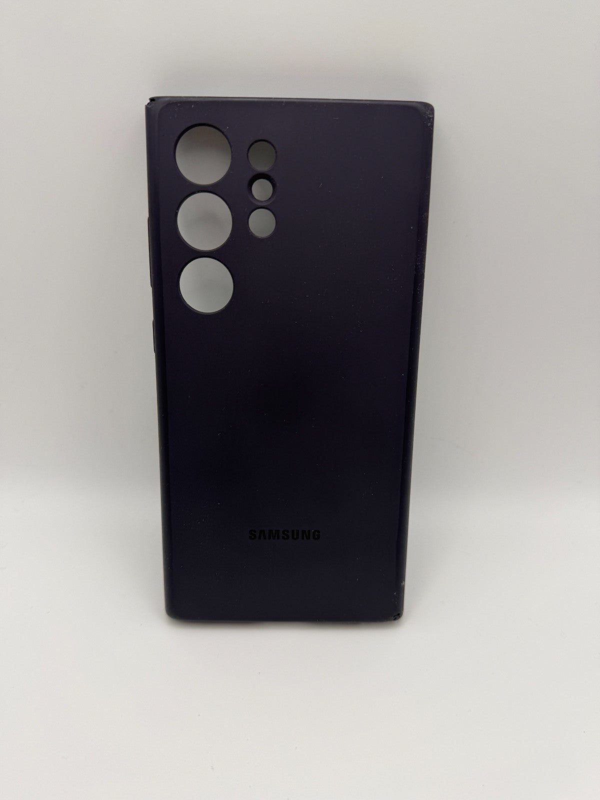 Samsung – EF-PS928 Galaxy S24 Ultra Hülle Silikon, kratzfest, slim, dark violet