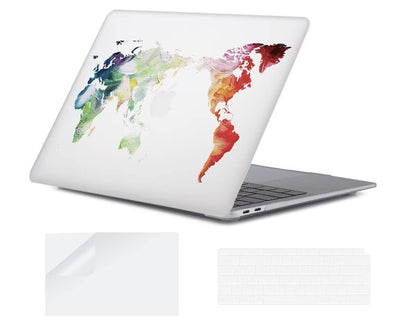YOPAS MacBook Air 13 Zoll Hülle A2337 A2179 A1932 M1 Case Hartschale Cover