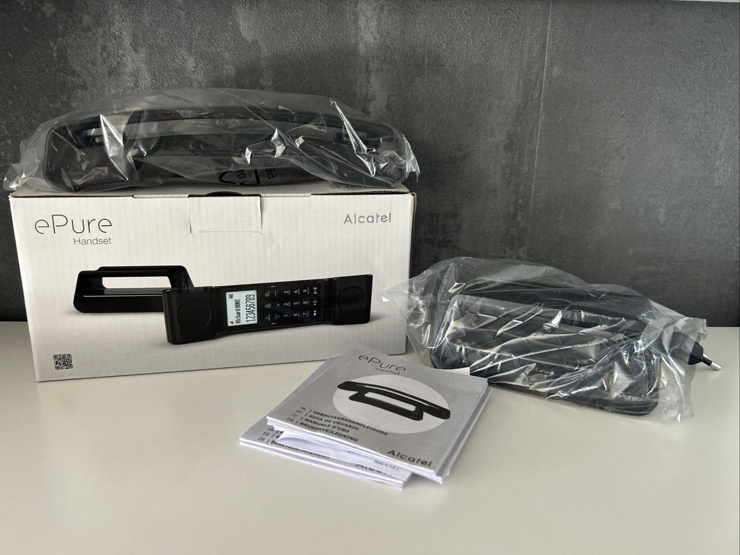 Alcatel Epure Iconic DECT Telefon-Retro, Display, DEFEKT, ERSATZTEILE |T67 3A