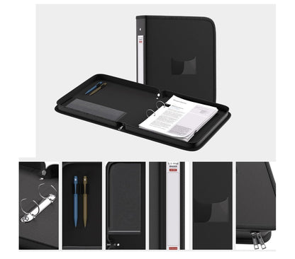 FireSafe A4, feuerfester Ringordner, Reißverschluss, wasserfest, Büro