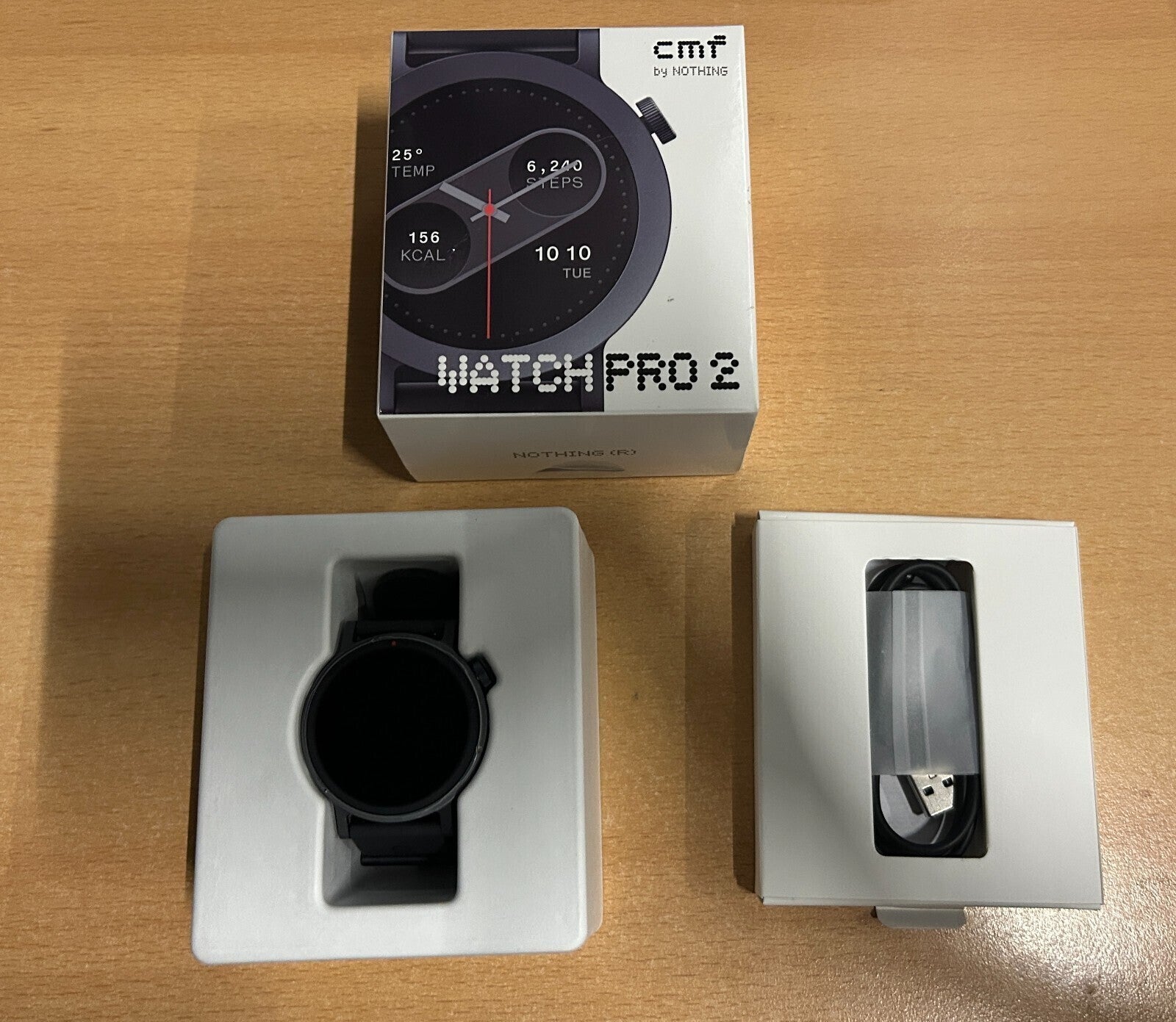CMF – Watch Pro 2 Smartwatch AMOLED 1,32" GPS Bluetooth Akku 11 Tage Grau
