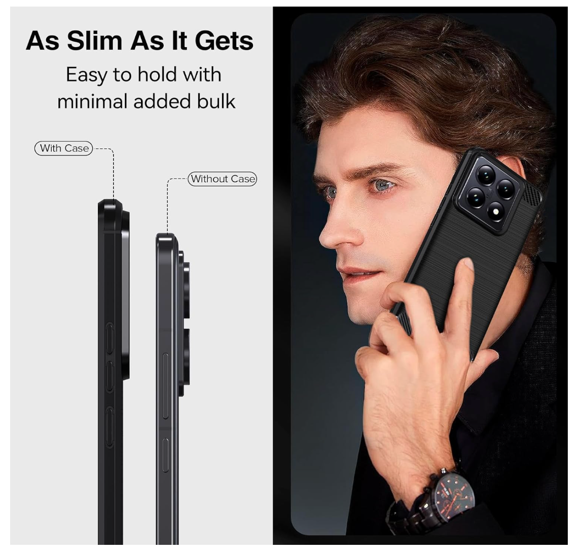 ivoler – Xiaomi 14T / 14T Pro Hülle mit Panzerfolie, stoßfest & kratzfest