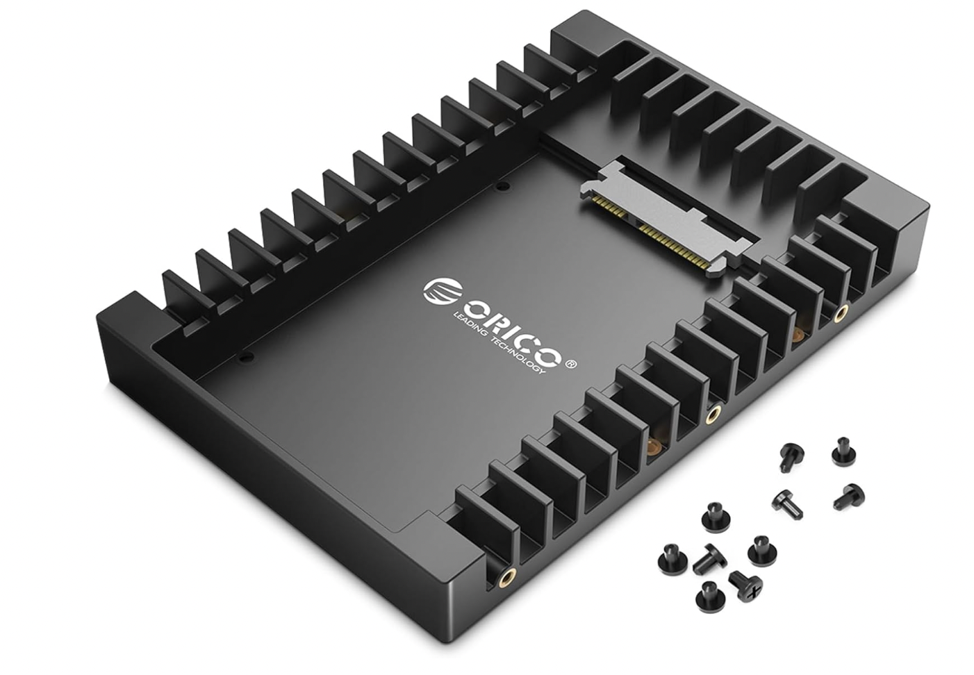ORICO – 1125SS Montageadapter 2,5" HDD/SSD zu 3,5", SATA, inkl. Schrauben