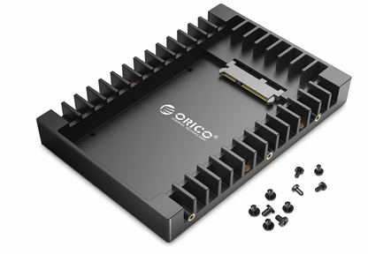 ORICO – 1125SS Montageadapter 2,5" HDD/SSD zu 3,5", SATA, inkl. Schrauben