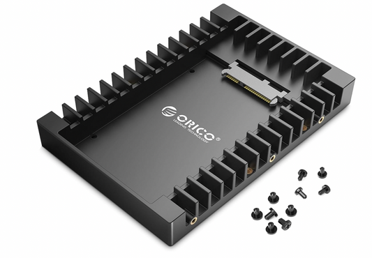 ORICO – 1125SS Montageadapter 2,5" HDD/SSD zu 3,5", SATA, inkl. Schrauben