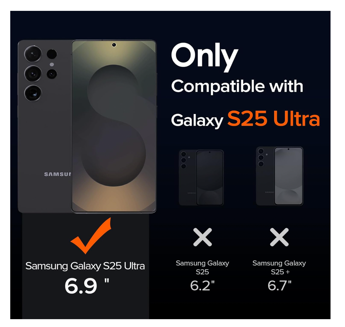 ivoler – Samsung Galaxy S25 Ultra Hülle klar, stoßfest *NUR DIE HÜLLE*