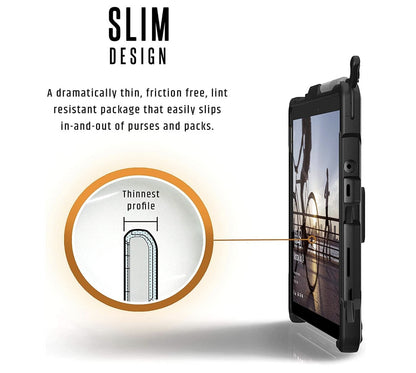 URBAN ARMOR GEAR – Plasma Surface Go Hülle, stoßfest, Type Cover-kompatibel