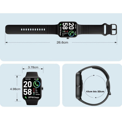 Smartwatch- Telefonfunktion Alexa Integriert 100+ Sportmodi 1,8 Zoll & IP68 SpO2