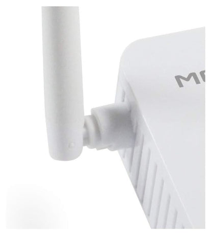 Metronic – 495432, WLAN Repeater, 300 Mbit/s, WiFi Verstärker, weiß, kompakt