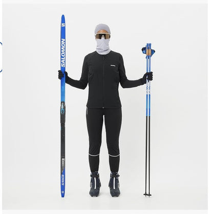 Salomon – Cross Warm, Unisex Handschuhe, atmungsaktiv, warm, Schwarz, XL