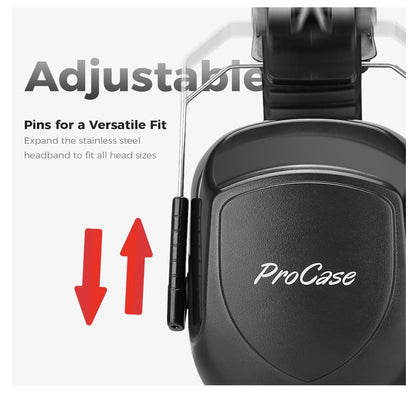 ProCase – NRR 28dB Gehörschutz, Lärmschutz Kopfhörer, verstellbar