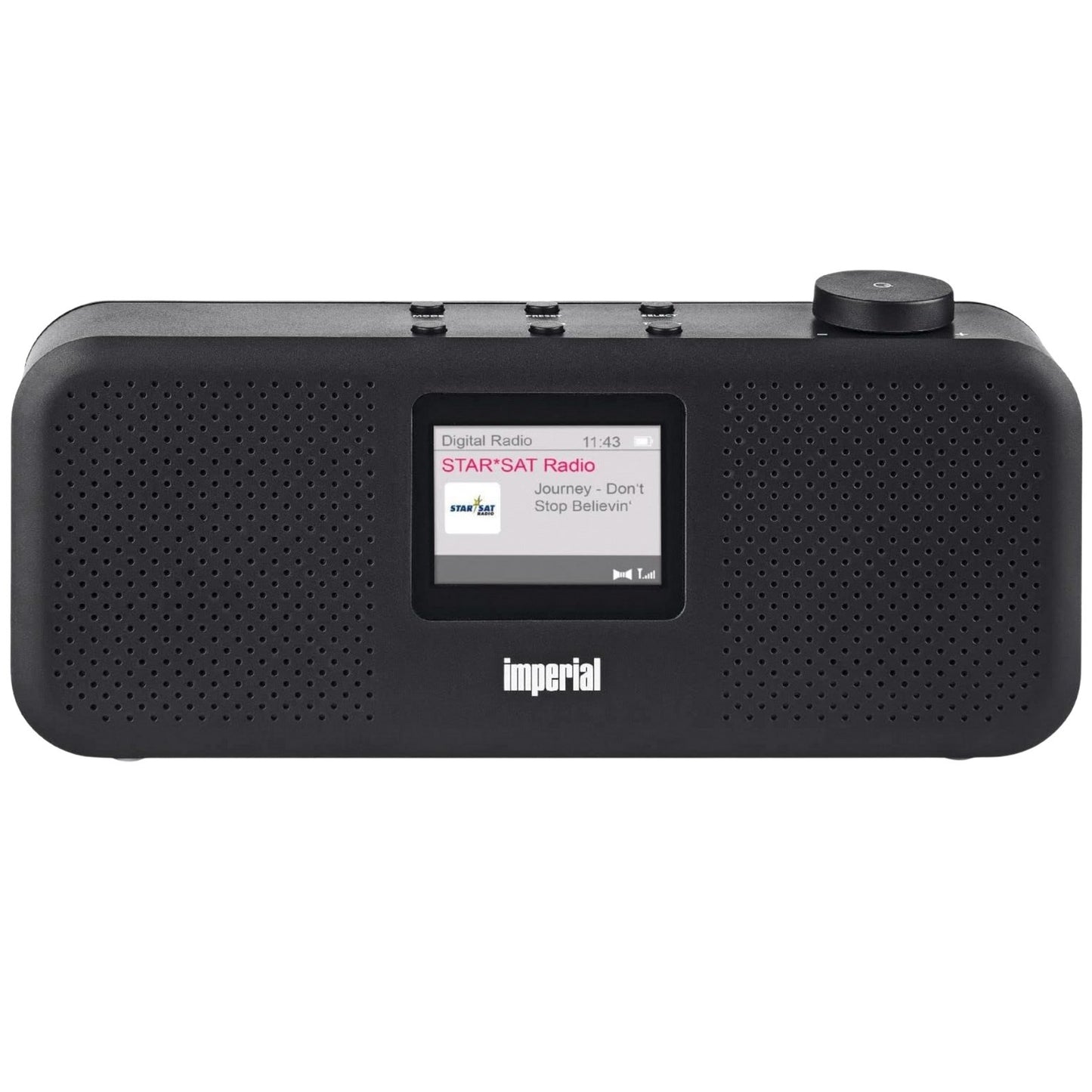 Imperial DABMAN 16 DAB+ Digitalradio schwarz kompakt mit Bluetooth AUX USB FM