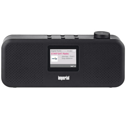 Imperial DABMAN 16 DAB+ Digitalradio schwarz kompakt mit Bluetooth AUX USB FM