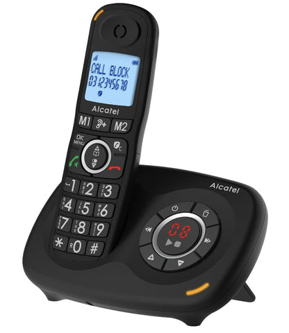 Alcatel – XL595 B Voice, Großtasten-Telefon, Anrufblocker, Seniorentelefon