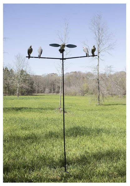 MOJO Outdoors – Clip on Dove, Lockvogel Taubenjagd Set, 4er Pack, Grau, Zubehör