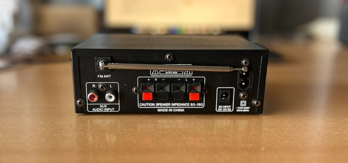 AV-699BT 400W 2CH Bluetooth Home HiFi Stereoverstärker Unterstützung