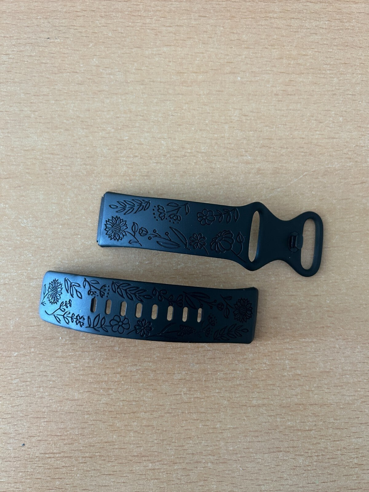 Oielai – Versa 3 Armband, Silikon, für Fitbit Versa 3/4, Sense/Sense 2, Schwarz