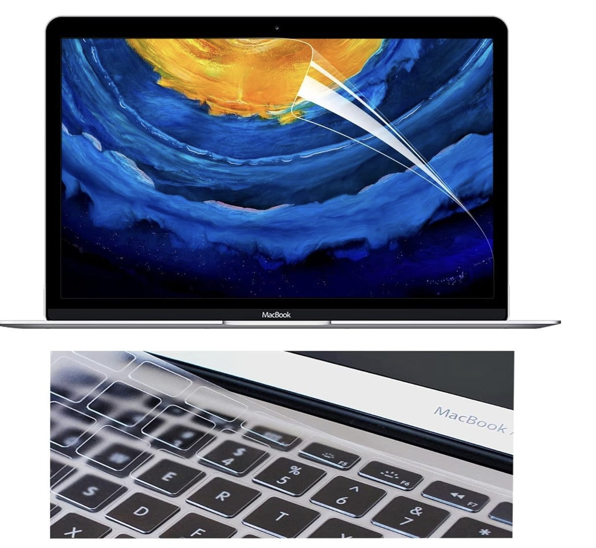 YOPAS MacBook Air 13 Zoll Hülle A2337 A2179 A1932 M1 Case Hartschale Cover