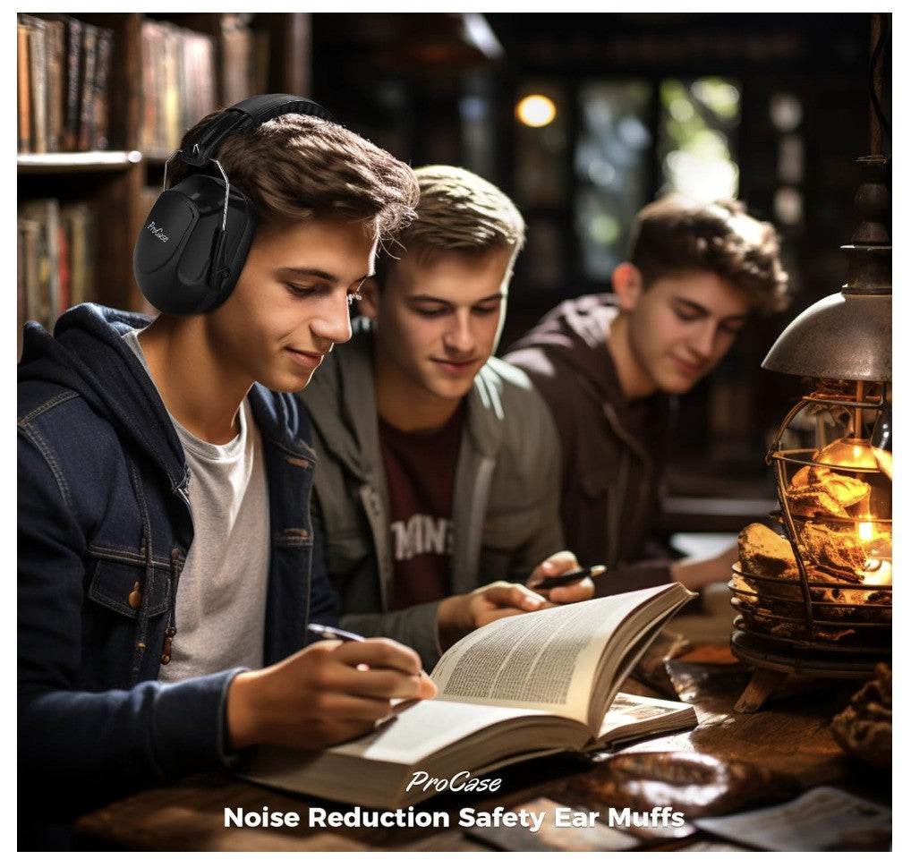 ProCase – NRR 28dB Gehörschutz, Lärmschutz Kopfhörer, verstellbar