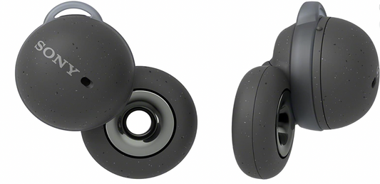 Sony – LinkBuds kabellose In-Ear Kopfhörer offen Bluetooth Headset grau leicht
