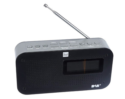 Dual 74872 DAB 71 Portables Digitalradio UKW DAB+ *OHNE NETZTEIL, MIT BATTERIEN*