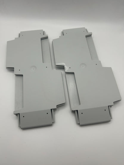 Novus – 7950902000 Erweiterungsplatten Set lichtgrau für Tischplattenaufsatz 2 S