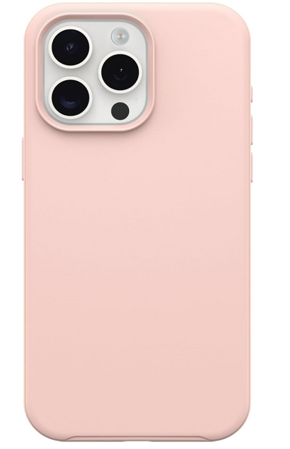 OtterBox – Symmetry iPhone 15 Pro Max MagSafe Hülle stoßfest dünn rosa Case
