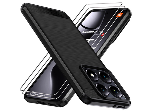 ivoler – Xiaomi 14T / 14T Pro Hülle mit Panzerfolie, stoßfest & kratzfest