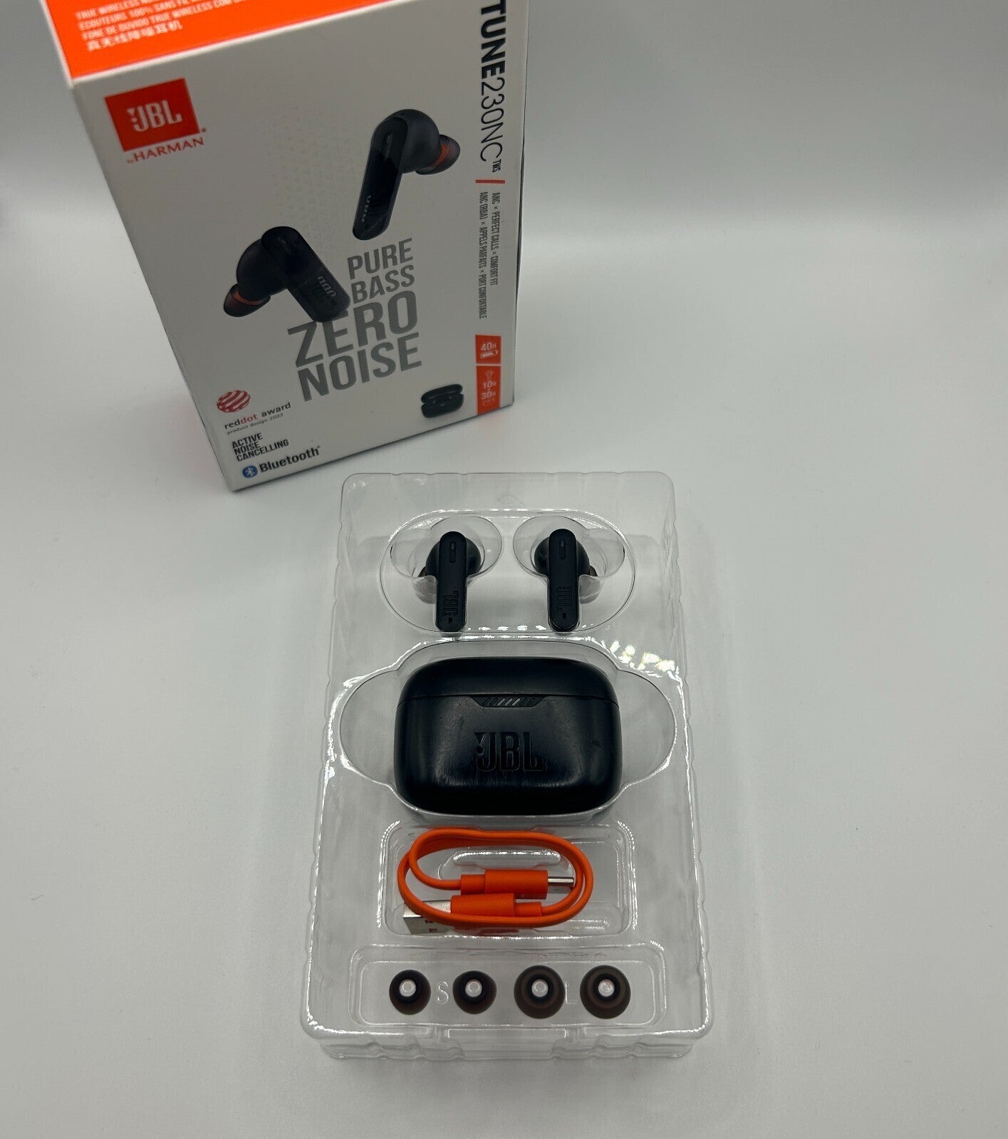 JBL – Tune 230 NC TWS, In-Ear, Bluetooth Kopfhörer, Noise Cancelling, schwarz