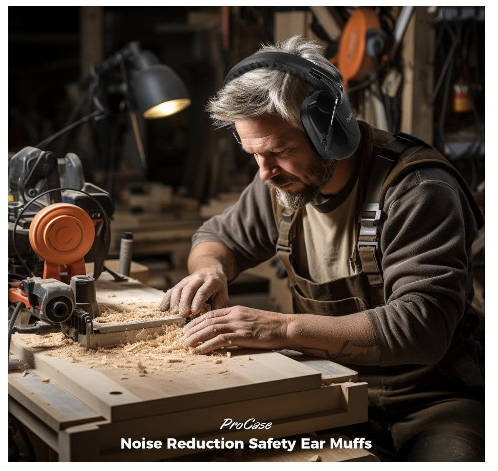 ProCase – NRR 28dB Gehörschutz, Lärmschutz Kopfhörer, verstellbar