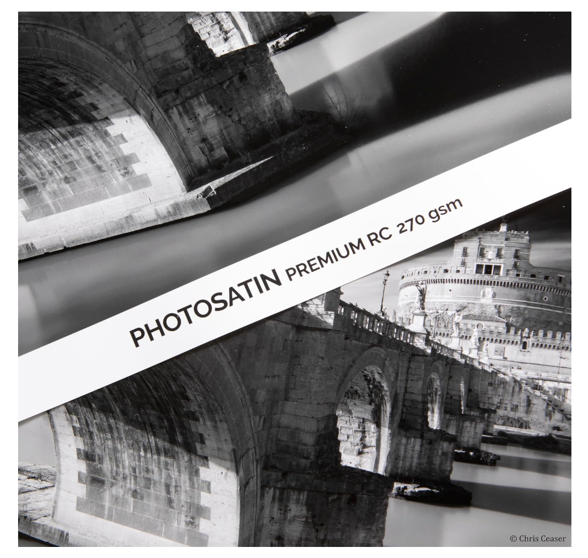 Canson– Infinity Photosatin RC A4 Fotopapier ,270gsm ,25 Blatt extra weiß satin