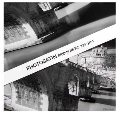 Canson– Infinity Photosatin RC A4 Fotopapier ,270gsm ,25 Blatt extra weiß satin