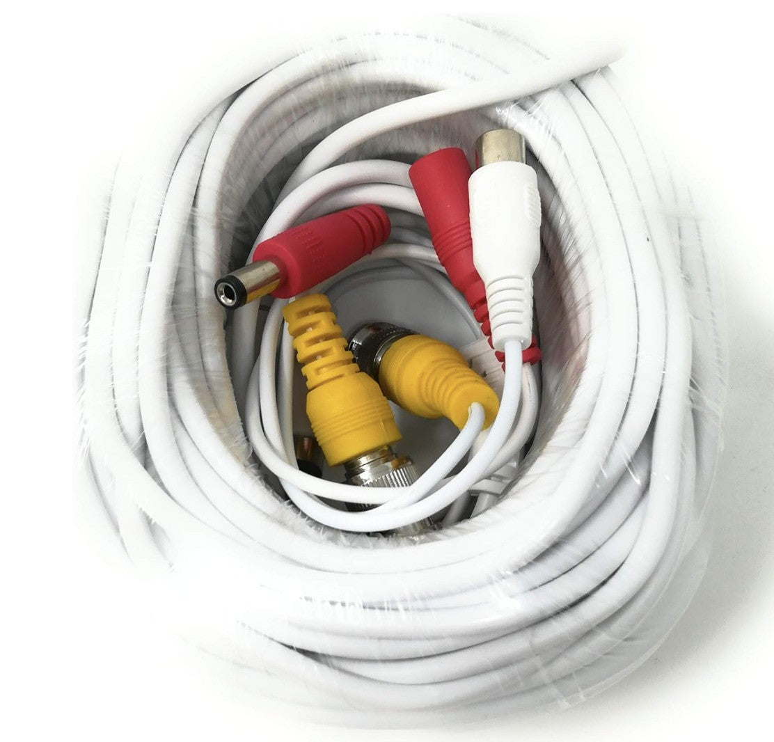 TEMPO DI SALDI – Cavo 20m, AHD 1080p, BNC RCA Video Audio, CCTV Überwachung