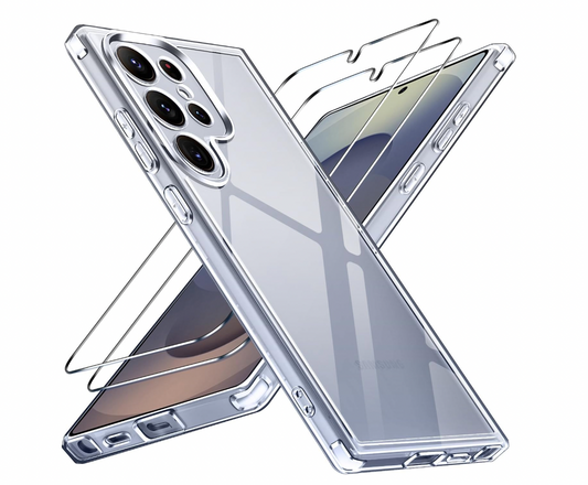 ivoler – Samsung Galaxy S25 Ultra Hülle klar, stoßfest *NUR DIE HÜLLE*