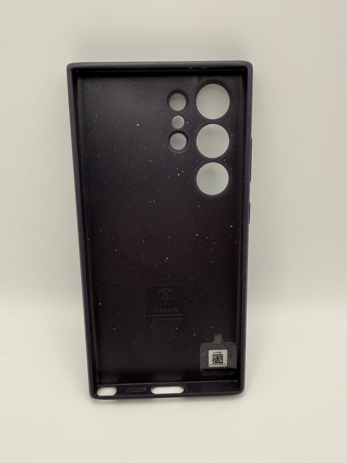 Samsung – EF-PS928 Galaxy S24 Ultra Hülle Silikon, kratzfest, slim, dark violet