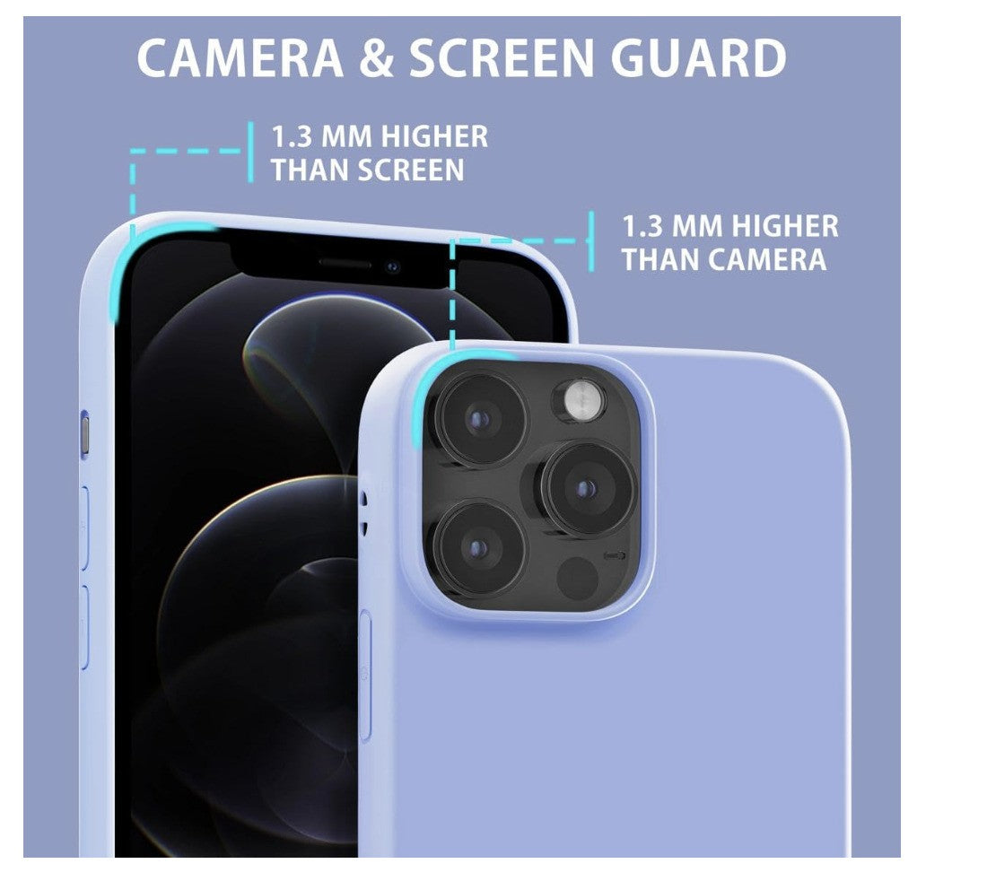 MyGadget – iPhone 12 | 12 Pro Hülle, Silikon Case, Anti-Schock, Blau, Slim TPU