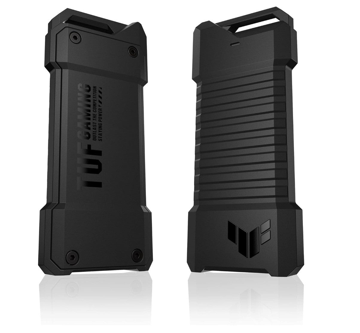 ASUS – TUF Gaming A1 SSD Gehäuse USB-C 3.2, M.2 NVMe SATA, IP68, stoßfest