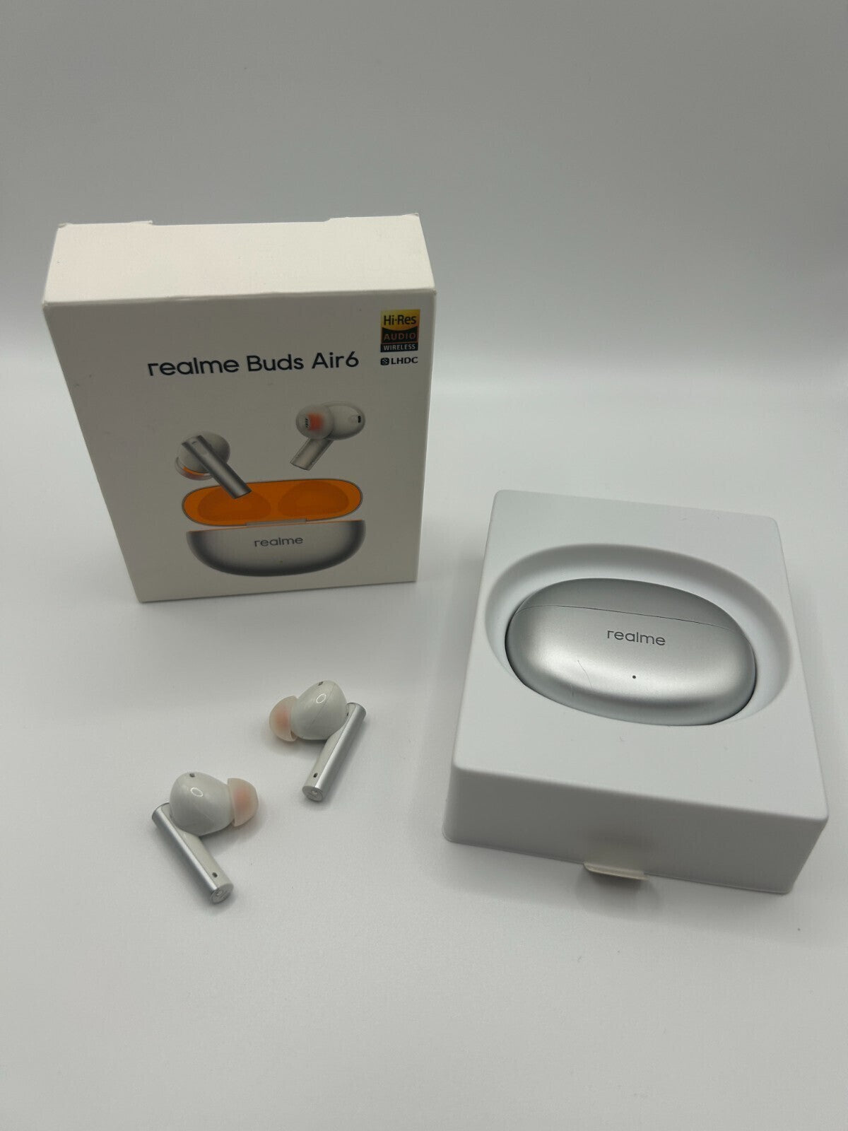 realme – Buds Air 6, Wireless In-Ears, Noise Cancelling, Bass Boost, 40h Akku