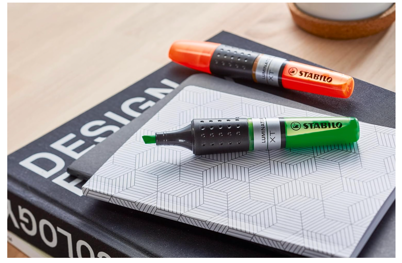 STABILO – LUMINATOR Textmarker Set, 5er Pack, royalblau, langlebig & nachfüllbar