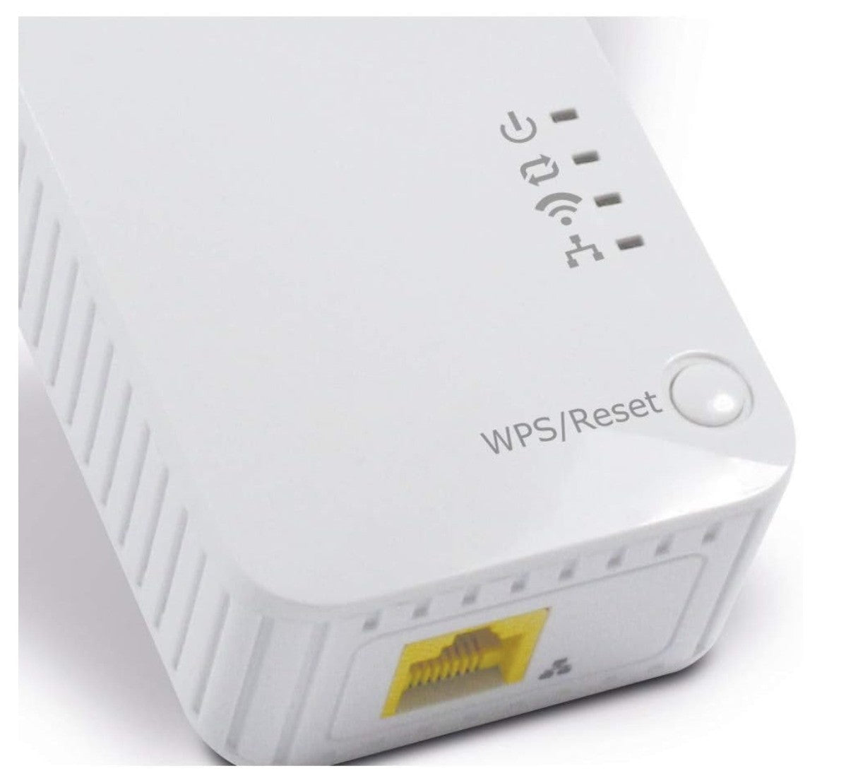 Metronic – 495432, WLAN Repeater, 300 Mbit/s, WiFi Verstärker, weiß, kompakt