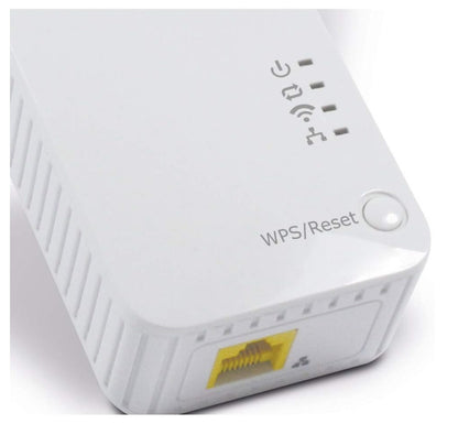 Metronic – 495432, WLAN Repeater, 300 Mbit/s, WiFi Verstärker, weiß, kompakt