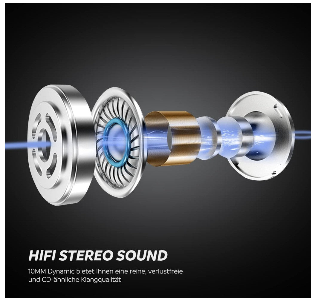 SoundPEATS – Q30 Bluetooth In-Ear Kopfhörer IPX6, Hi-Fi, Mikrofon, 7h Akku