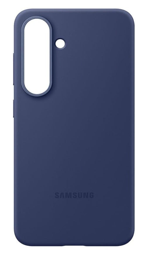 Samsung – Galaxy S25 Hülle, Silikon Case Blau, Handyhülle Cover stoßfest