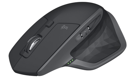 Logitech MX Master 2S Bluetooth Maus Kabellos Ergonomisch PC Mac Graphit